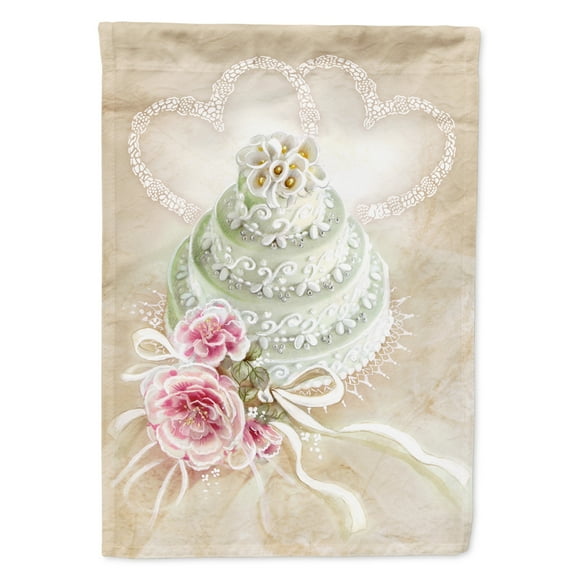 Carolines Treasures APH3648CHF Wedding Cake Flag Canvas House Size  Large multicolor