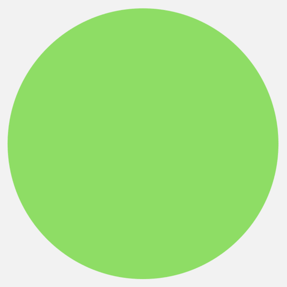 JAM Paper Standard Round Label Rolls, Circular, 1.25 Inch, Neon Green, 125 Labels/Roll