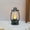 Gray, variant on Vintage Lantern Decor, Retro LED Flameless Candle Lantern, Battery Powered Flickering Swing Flame Lamp, Vintage Decorative Hanging Candle Light, Christmas Camping Home Ornament Lantern,Black