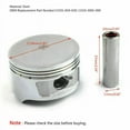 thumbnail image 2 of Piston Pin Ring Kit Bore size 72.50mm For Honda CH250 Elite 1985-1988 CN250 Helix 1986-2007, 2 of 5