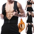 thumbnail image 3 of Ropa moldeadora de cuerpo, ropa deportiva y fitness para hombres de talla grande europea y americana, chaleco con cremallera para hombres, corsé de cintura que contrae el vientre, 3 of 5