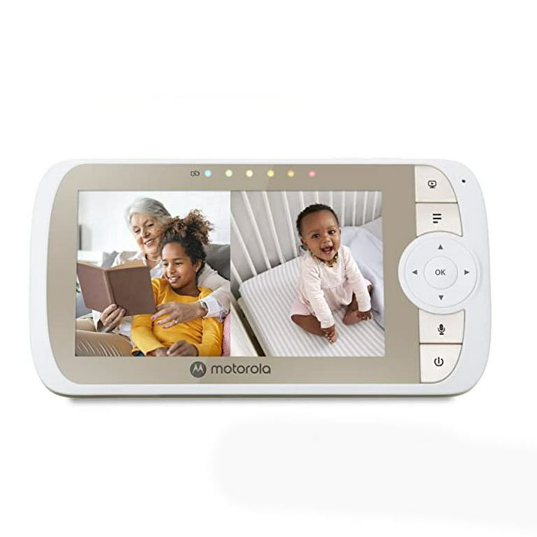 Motorola VM65 Connect 5 WiFi Video Baby Monitor White VM65 Connect - Best  Buy