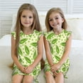 thumbnail image 6 of Qekee Green Peas for Girls Nightgowns, Princess Pajama Dresses for Girls Sleepwear -Medium, 6 of 6
