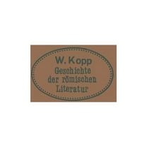 Geschichte Der Römischen Literatur: Für Höhere Lehranstalten Und Zum Selbststudium (Paperback)