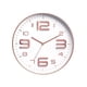 thumbnail image 1 of Reloj de pared Bewildely 12 pulgadas decorativo moderno oro rosa, 1 of 6