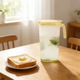 thumbnail image 6 of AuroraX Large Capacity Cold Water Pitcher Iced Tea Pitcher with Lid BPA Free Dishwasher Safe Heat Resistant 1 Gallon Fruit Infuser Water Dispenser, 6 of 6