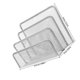 thumbnail image 2 of unbranded Organizador De Escritorio Metálico Plateado Multifuncional Para Archivos Libros Y En Oficina Y Hogar, 2 of 6