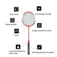 thumbnail image 4 of Raquette de Badminton, Raquette de Badminton Légère et Robuste pour Randonnée Rouge, 4 of 7