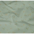 thumbnail image 4 of oneOone Organic Cotton Poplin Twill Fabric Carrot & Rabbit Face Animal Print Sewing Fabric BTY 42 Inch Wide, 4 of 4