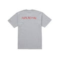 thumbnail image 2 of Supreme Men's Split Tee (FW25) Heather Grey, from StockX, 2 of 3