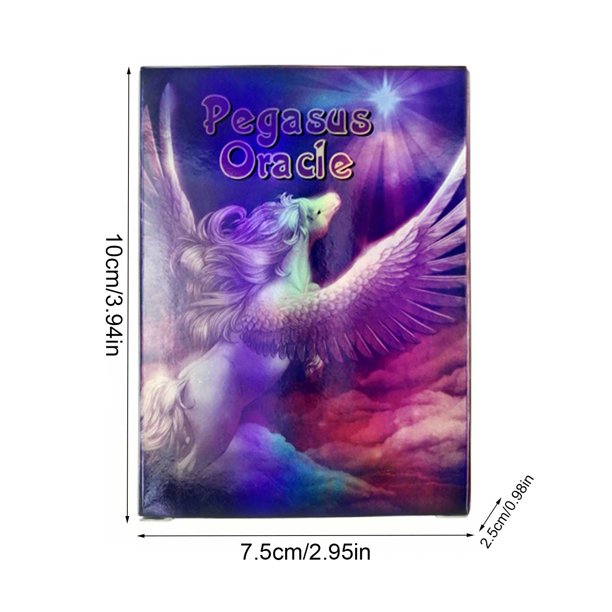 Cartas de oráculo de Tarot, juego de mesa de cómics de adivinación misteriosa, Tarot de cartas de pájaro azul, juego de oráculo de Lenormand, juego de cartas en inglés qym unisex