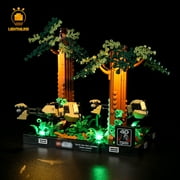 LIGHTAILING Led Light Kit for LEGO Star Wars Endor Speeder Chase Diorama 75353 Building Toy Set(Not Include the Model)