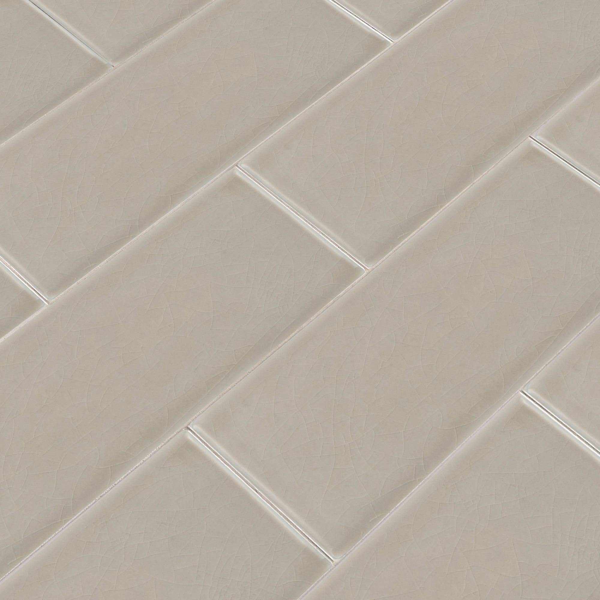 MSI Portico Pearl Handcrafted 4 in. x 12 in. Glossy Ceramic Wall Tile (5 sq. ft. / case)