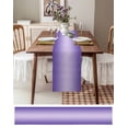 thumbnail image 3 of Ldtrchee Purple Ombre Table Runner 108 Inches, Modern Gradient Abstract Art Bed Runner Dresser Scarves Tabletop for Indoor Outdoor Parties/Ceremony/Banquet, 13"x 108", 3 of 8