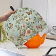 thumbnail image 3 of HELLHERO Pastel Butterflies Garden 1Pcs Thermal Insulation Tea Cozies Covers Keep Warm Polyester Durable for Kitchen, 3 of 8