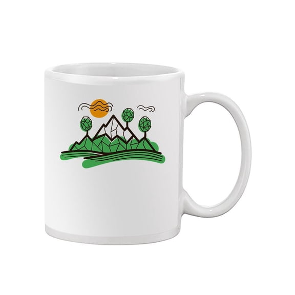 Mountain Landscape. Mug -Image by Shutterstock,