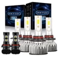 thumbnail image 1 of 6000K LED Headlight + Fog Light Bulbs Kit For GMC Sierra 2500 2003-2004 6Pcs, 1 of 12