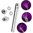 thumbnail image 2 of Accesorios para ducha Cabezal de ducha de aluminio con 3 boquillas de agua Kit de limpieza vaginal y enjuague anal Limpiador, 2 of 5