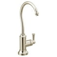 thumbnail image 2 of Moen S5510NL Sip Polished Nickel 1-Handle Deck Mount High-Arc Handle/Lever Commercial/Residential Kitchen Faucet, Polished Nickel, 2 of 2