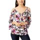thumbnail image 1 of INC Blusa de punto con hombros descubiertos para mujer, multicolor, mediana, 1 of 1