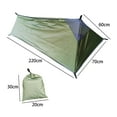 thumbnail image 3 of Decodeary Lightweight Backpacking Tent Waterproof Windproof 4 Season Camping And Outdoor Activities Awning 1 Person Rainfly Bed, 3 of 6
