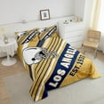 thumbnail image 4 of Erosebridal Football Comforter Sets Queen Size,Ball Game Bedding Queen Comforter Set,Sport Decor (Los Angeles),Reversible,Super Cozy,3-Piece, 4 of 7