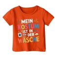 thumbnail image 1 of Vêtements pour Filles Col Rond Imprimé Manches Courtes Hauts Tenues d'Été pour Filles 1-2 Ans Mode Filles, 1 of 2