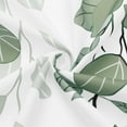 thumbnail image 5 of Sage Green Eucalyptus Shower Curtain for Bathroom, Watercolor Leaves on The Top Plant Shower Curtain Floral Botanical Decorative Fabric Shower Curtain Set with Hooks 72x72 Inch, 5 of 6