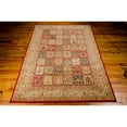 thumbnail image 4 of Nourison Ancient Times Area Rug 7'9" x 10'10" 8' x 10' Indoor Living Room, Bedroom, Dining Room Burgundy, 4 of 5