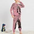 thumbnail image 2 of Demon Slayer Nezuko Ki-ds Pajamas 2 Piece Pjs Set Little Big Bo-ys Gi-rls Sleepwear, 2 of 8