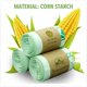 thumbnail image 3 of Bolsa de basura biodegradable Pla Bolsas de almidón de maíz Bolsas de basura recicladas para desechos de alimentos - 6L, 3 of 5