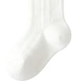 thumbnail image 7 of MKOSPLRT Baby Girls Knee High Socks Toddler Bow Ruffle Mesh Long Stockings Newborn Infant Cotton Thin Socks Spring Summer 0-3Y, 7 of 7