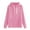 Pink, variant on Posijego Women's Hoodie Fall Winter Long Sleeve Trendy Hooded Sweatshirts Plain Pullover Tops with Pocket