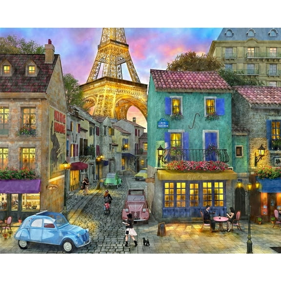 Springbok's 36 Piece Jigsaw Puzzle Eiffel Magic - Made in USA