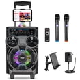 thumbnail image 1 of Altavoz PA Bluetooth portátil Pyle, 580W, 8", recargable, 1 of 3