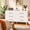 White, variant on 6-Drawer Dresser, 47.5" W White Modern Chest of Drawers with Gold Metal Legs & Handles, Large Capacity Storage for Bedroom & Living Room