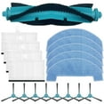 thumbnail image 1 of Bgsha For Ultenic D10 Robot Vacuum Replacement Brushes Filters Mop Cloth Set, 1 of 6