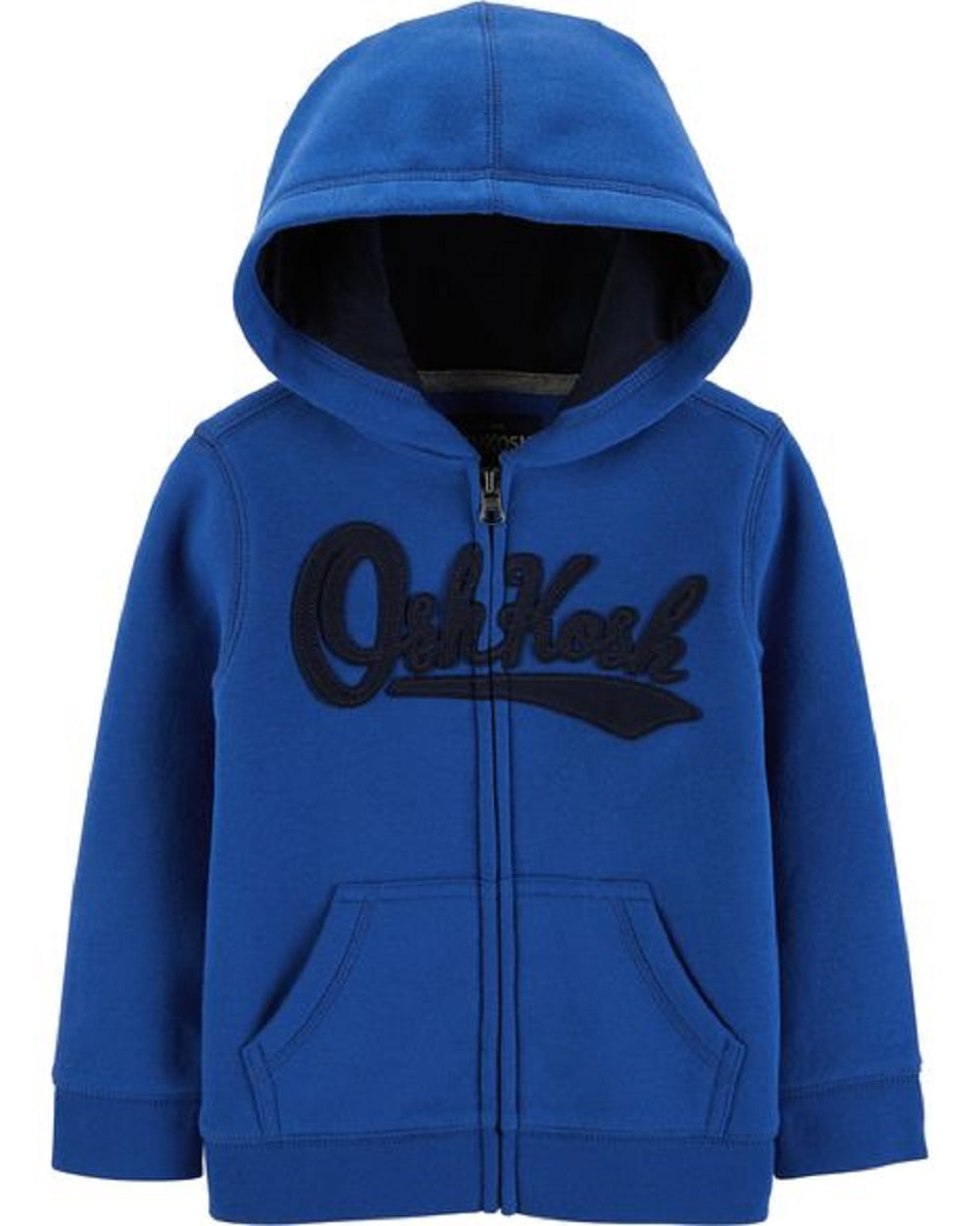 OshKosh Boys Full Zip Logo Hoodie Hooded Sweatshirt