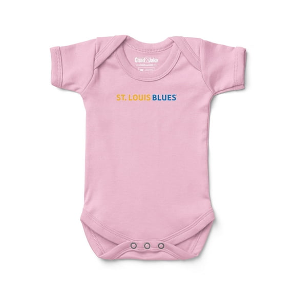 Newborn & Infant Chad & Jake Light Pink St. Louis Blues Bodysuit