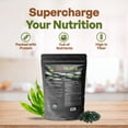 thumbnail image 3 of Spirulina Tablets Organic, 3000mg Per Serving | 720 Tablets | Superfoods | Go Nutra, 3 of 9