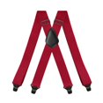 thumbnail image 3 of SGFCWSX Men 3.5cm Strap Cli, X-Type Formal Adjustable Suspenders Elastic Casual Red, 3 of 3