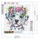 thumbnail image 2 of Pintura de diamante 5D DIY, kit de perro manchado con taladro redondo completo, decoración del hogar, 30x30cm, 2 of 9