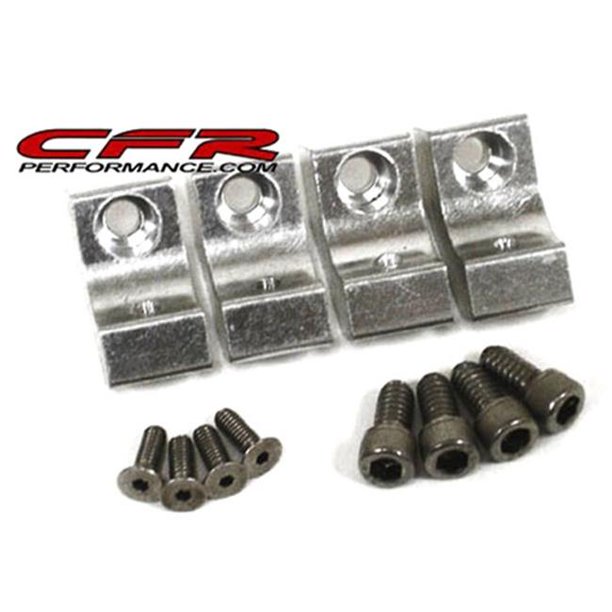 CFR HZ6089 Chevy Small Block Aluminum Wire Loom Brackets for Center