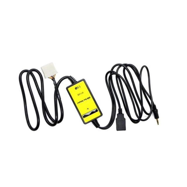 Adaptador USB Aux de Reproductor MP3 Audio de Coche Sunnimix 155 cm