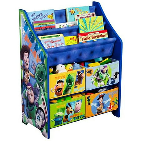 Disney - Toy Story Book and Toy Organizer