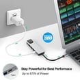 thumbnail image 3 of Riwcyla 5,in,1 USB C Hub Multi,function Type C Docking Station with 4K@30Hz H*M*+USB3.0+USB3.0+RJ45+87W Power Delivery Ports for Laptops Tablets Smartphones with Type C Port, 3 of 6