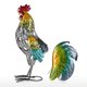 thumbnail image 2 of Escultura de metal de gallo de hierro tallado, decoración del hogar, obras de arte, regalos., 2 of 5