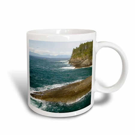 3dRose Cape Flattery, Makah Nation Tribal lands, Washington - US48 TDR0151 - Trish Drury, Ceramic Mug, 15-ounce