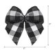 thumbnail image 2 of 50Pcs Mini Lazo de Cinta Gingham 1" Lazos de Tela a Cuadros de Satén para Manualidades DIY, Lazo para el Cabello, Costura en Blanco y Negro, 2 of 6