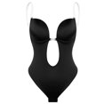 thumbnail image 1 of Body en V profundo, cuerpo sin espalda para mujer, moldeador de cuerpo sin espalda, ropa moldeadora para mujer, estándares líderes en la industria, 1 of 8